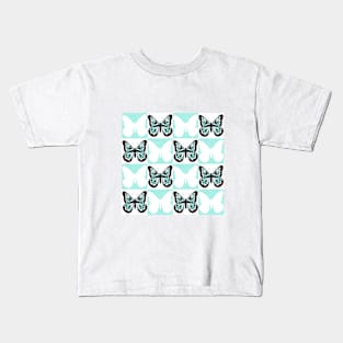 pattern with butterflies Kids T-Shirt